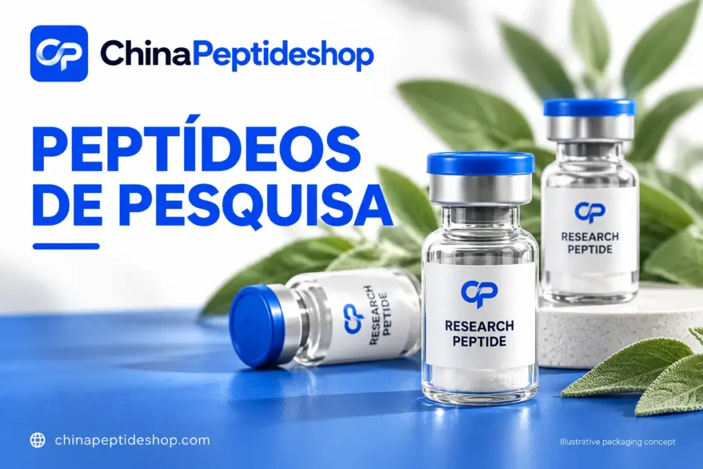 Peptídeos de pesquisa: documentação para comparar fornecedores — ChinaPeptideshop illustrative research-vial cover
